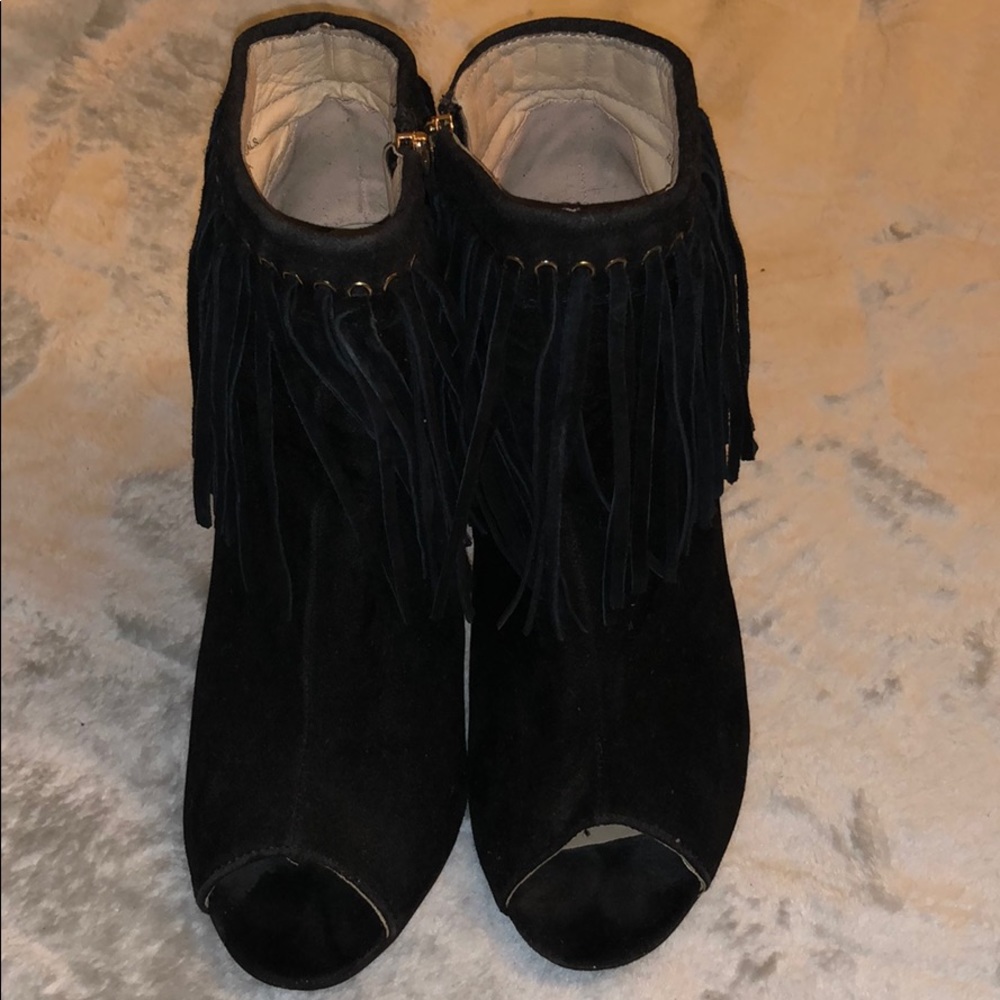 Liliana size 10 bootie heels